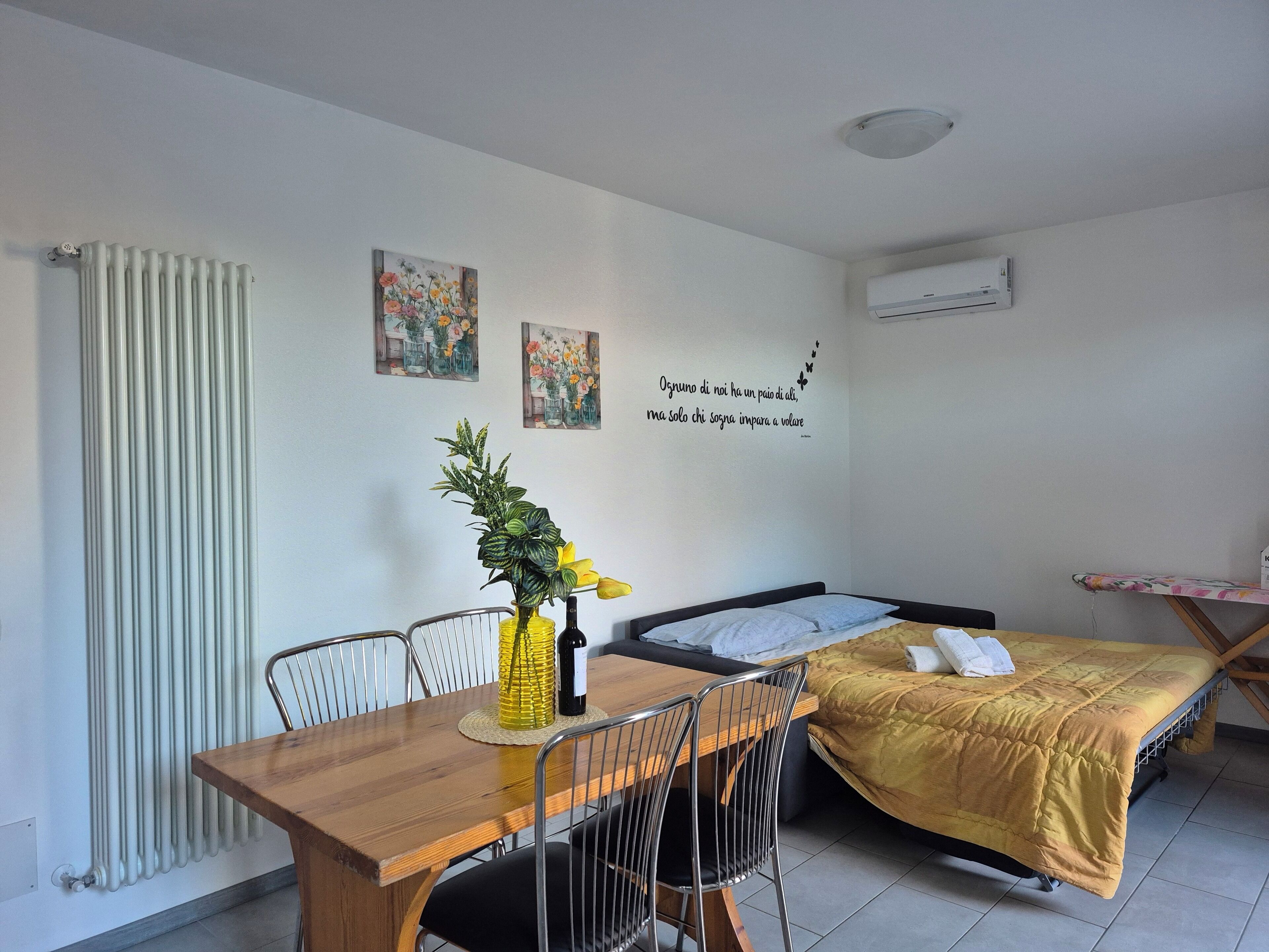 1 bedroom, iron/ironing board, travel crib, free WiFi