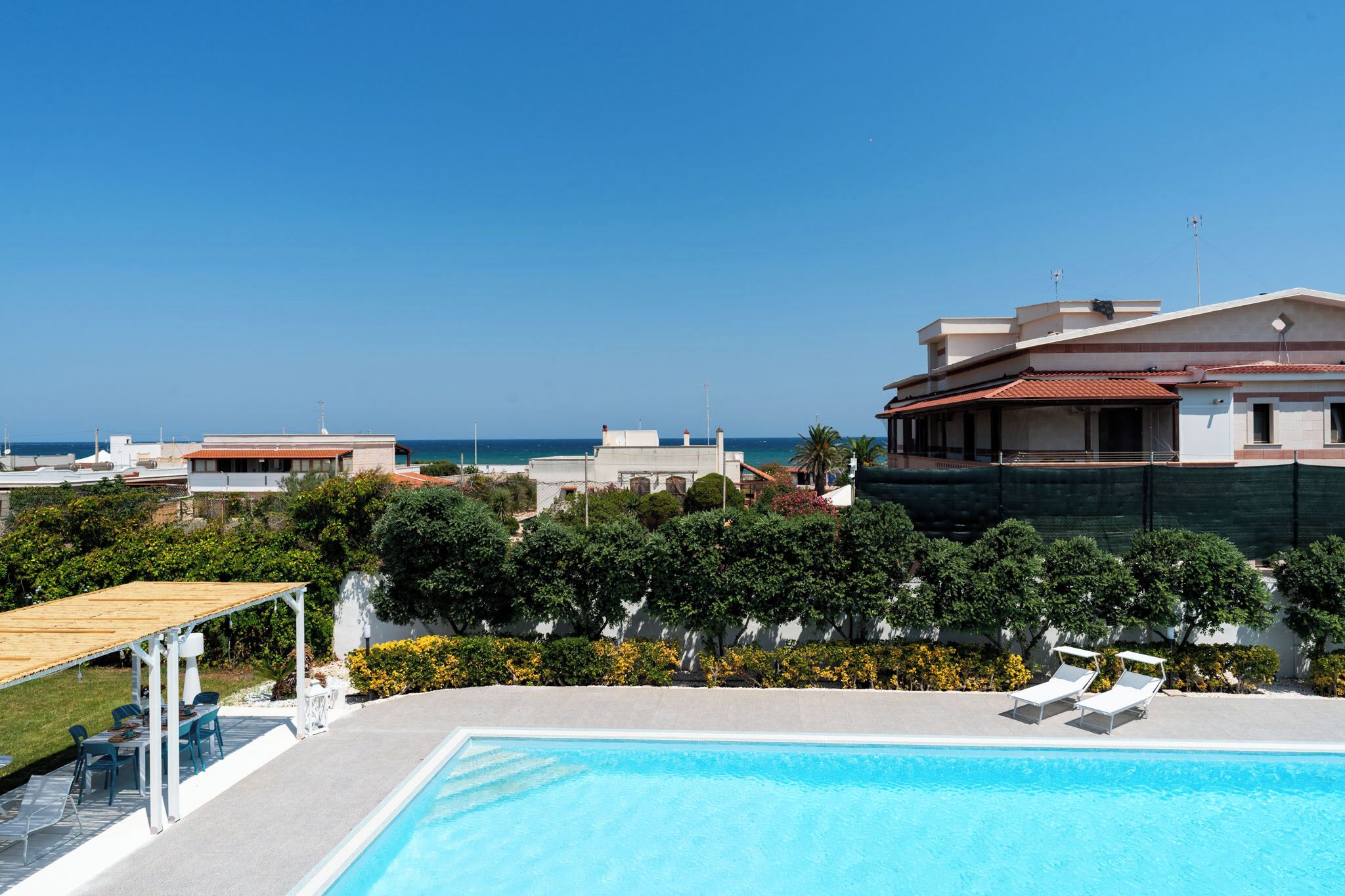 Biệt thự Deluxe, quang cảnh hồ bơi | Quang cảnh từ phòng