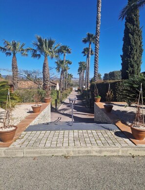 Overnattingsstedets uteområder