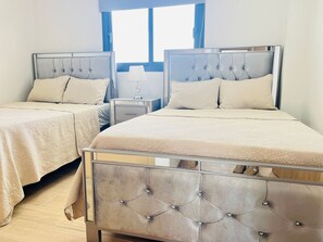 2 chambres, fer et planche Ă repasser, accĂšs Internet, draps fournis