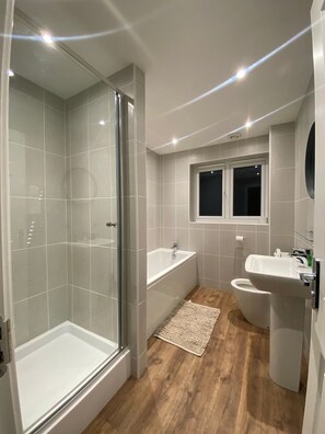 Towels, soap, toilet paper