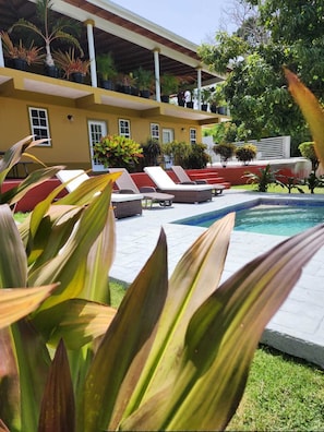Alberca al aire libre
