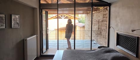 Comfort Double Room, Balcony, Courtyard View