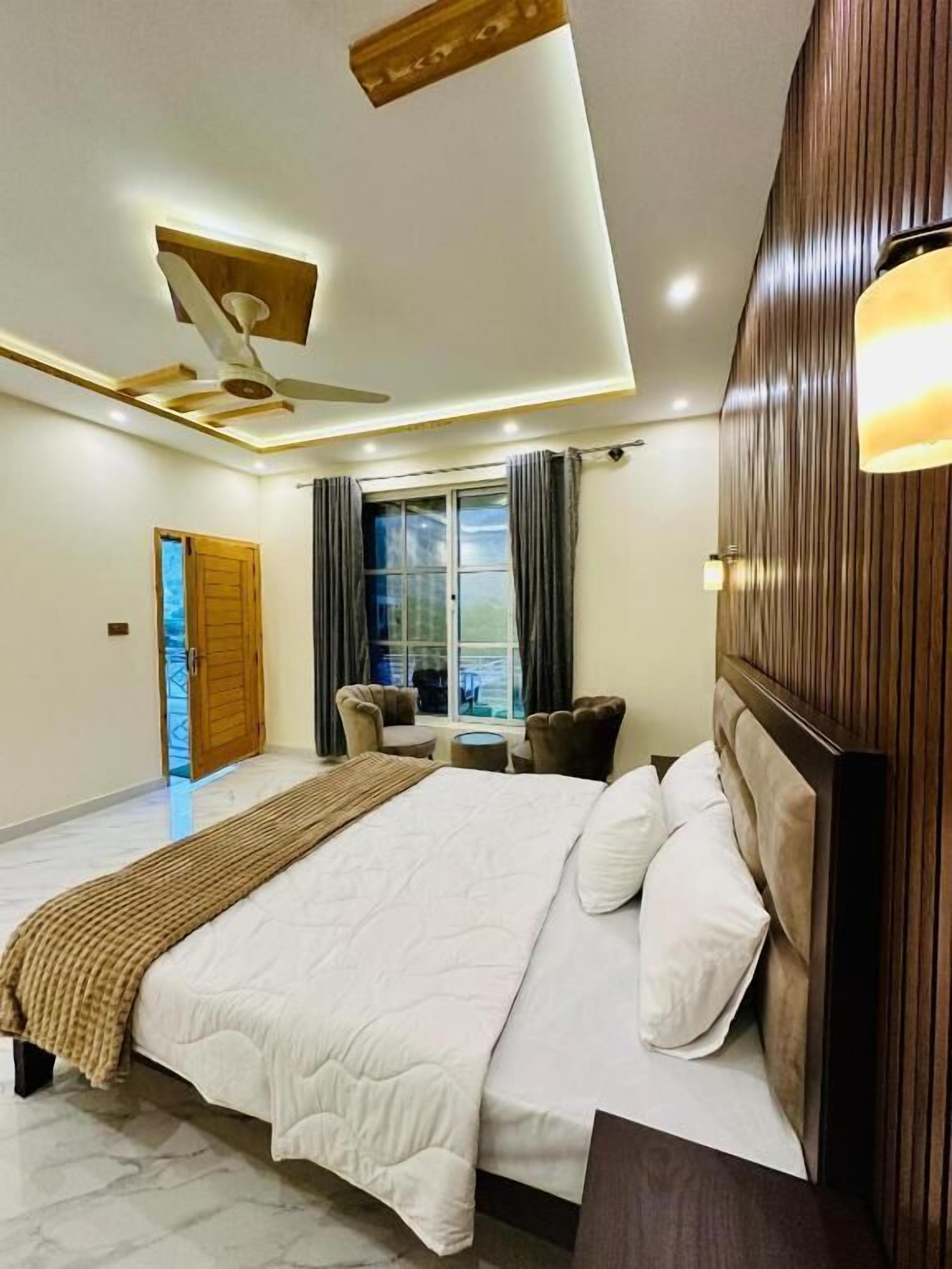 Kamar Double Deluks, pemandangan gunung | Kedap suara, setrika/meja setrika, dan Wi-Fi gratis