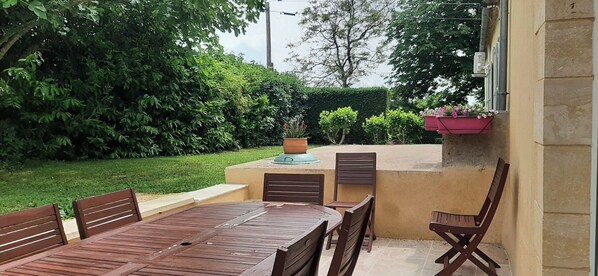 Opções para refeição ao ar livre