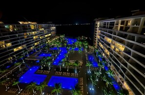 Aerial view - 2BD Oceanview Suite Garza Blanca Cancun (Cancun)