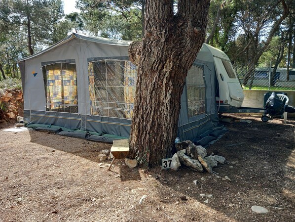 Enceinte de l’hébergement