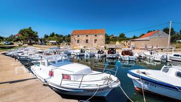 Shared Dormitory, 1 Bedroom, Smoking, Patio | Marina