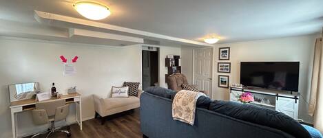 Smart-tv och böcker