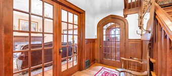 Spacious 5 BR house in the Historic Virginia Park District of Midtown Detroit.