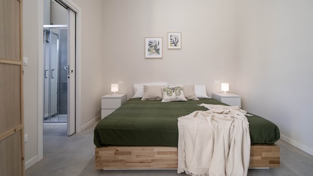 ห้องพัก, 1 ห้องนอน, ระเบียง, วิวสวน | 1 ห้องนอน