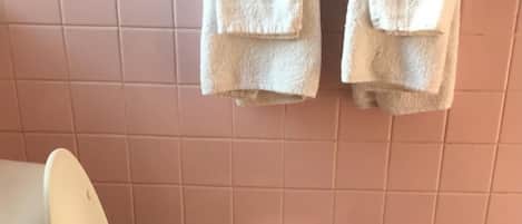 Standard Single Room | Bathroom | Towels, soap, shampoo, toilet paper