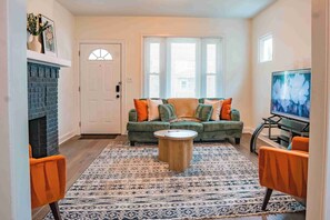 Smart TV, fireplace, offices