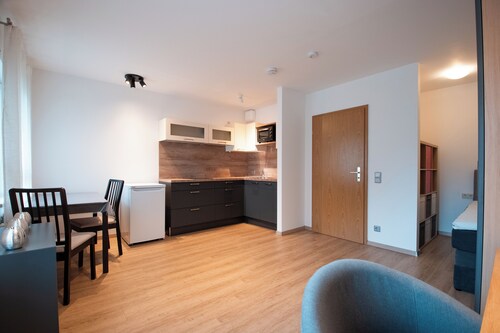 Modern apartment with Netflix access