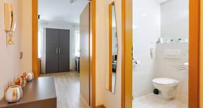 Modern apartment with Netflix access