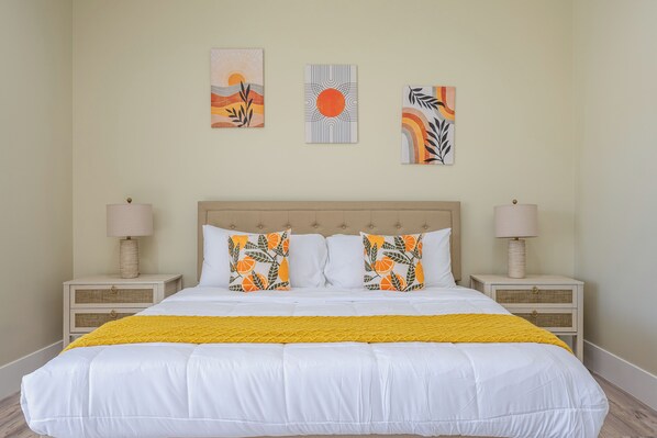 4 soverom, strykejern/-brett, wi-fi og sengetøy