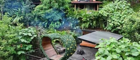 Terrein van de accommodatie