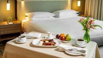 Minibar, in-room safe, desk, blackout drapes