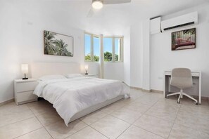 2 bedrooms, iron/ironing board, travel crib, free WiFi