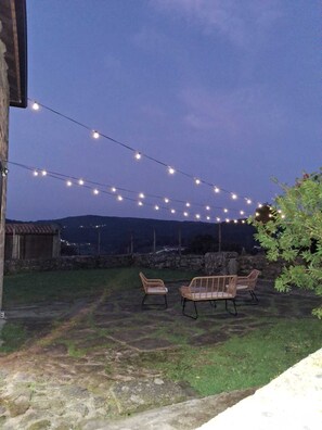 Terrace/patio - Stone house in nature for relaxation, adventure or online work (Lourido)