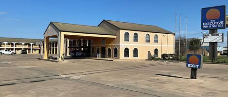 Voorkant van accommodatie