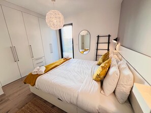 1 dormitorio, tabla de planchar con plancha, wifi gratis