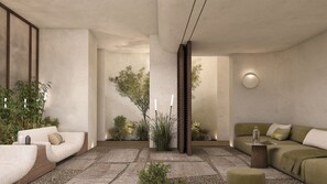 Salas de tratamiento para parejas, sauna y baño de vapor 
