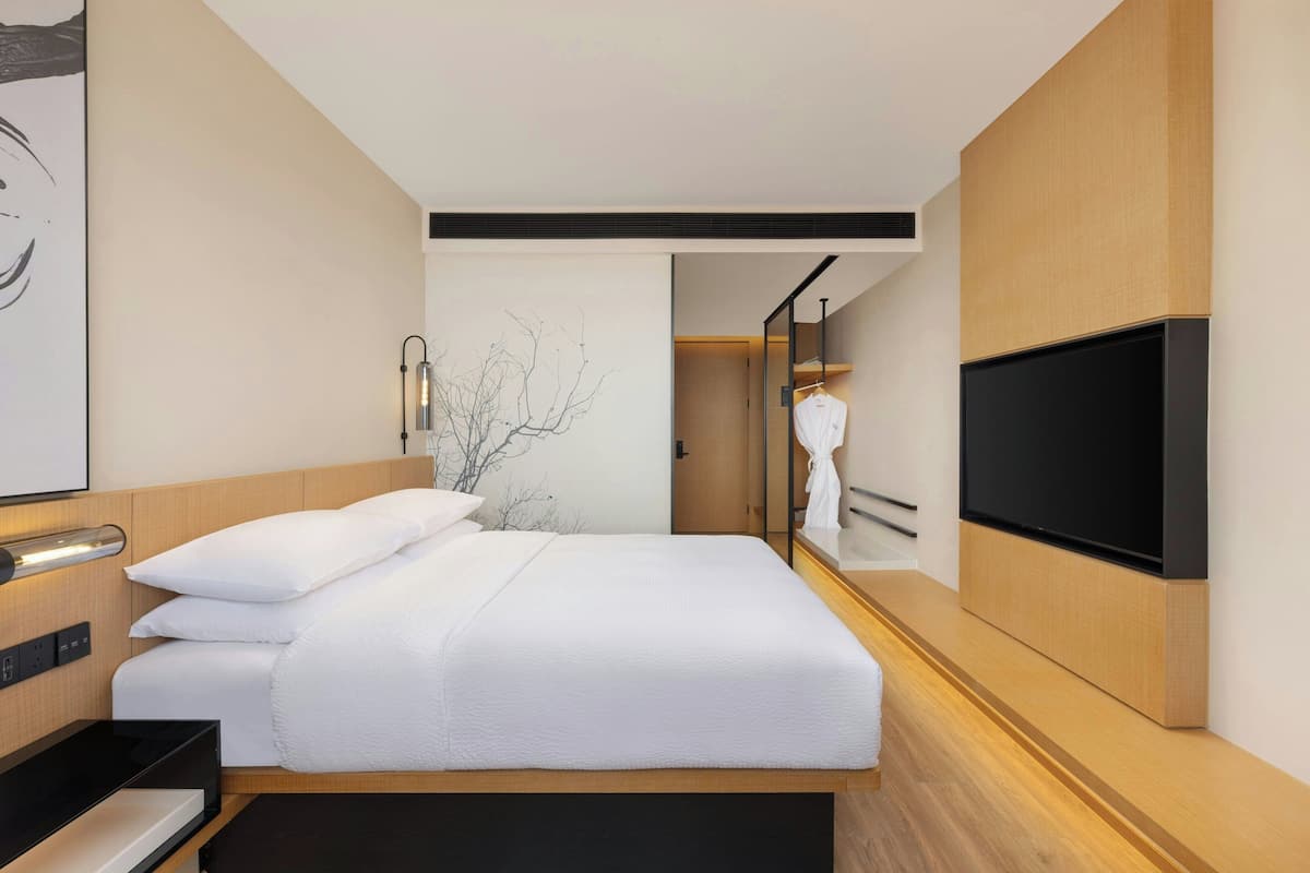 Superior kamer, 1 kingsize bed, uitzicht op stad | Gratis wifi
