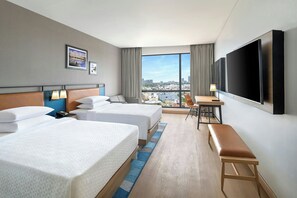 Premium Twin Room, 1 Double Bed, City View | Premium bedding, down duvets, Select Comfort beds, minibar - Four Points by Sheraton Chennai, Velachery (Chennai)