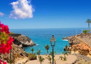 Beach - Captivating 1-bed Apartment in Adeje (Adeje)