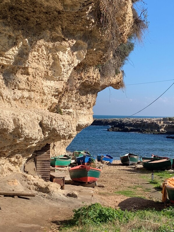Sun loungers, beach towels