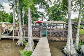 Exterior - Private Dock + Fire Pit: Gantt Lake Getaway! (Andalusia)