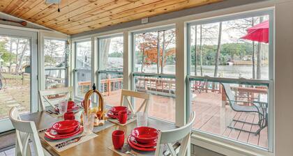 Private Dock + Fire Pit: Gantt Lake Getaway!