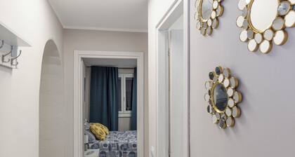 Elegant tourist accommodation facing metro C