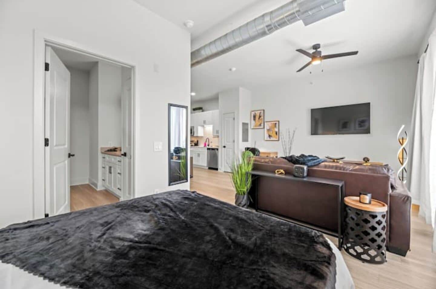 1 室のベッドルーム、アイロン / アイロン台、WiFi、ベッドシーツ