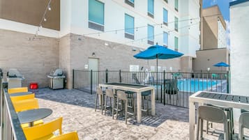 Seasonal outdoor pool