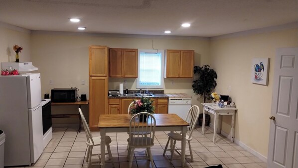 Microwave, oven, stovetop