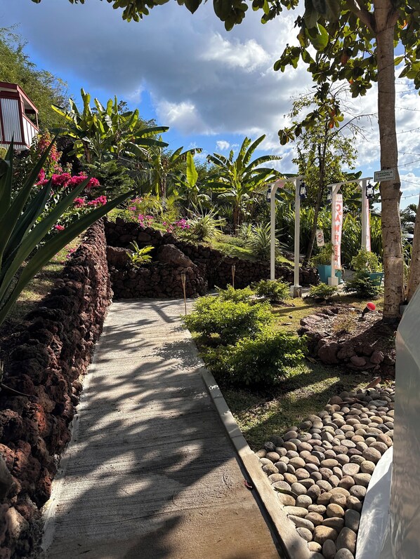 Tente Luxe | Vue sur le jardin