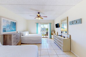 2 makuuhuonetta, silitysrauta/-lauta, internet, vuodevaatteet