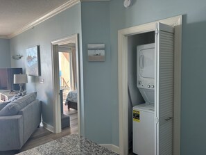 2 bedrooms, iron/ironing board, travel crib, free WiFi