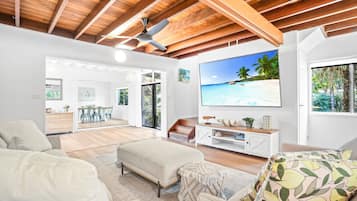 Smart TV, books, offices