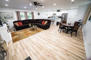 TV connectée, cheminée