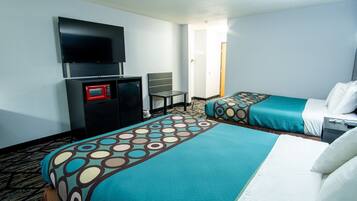 2 bedrooms, bed sheets