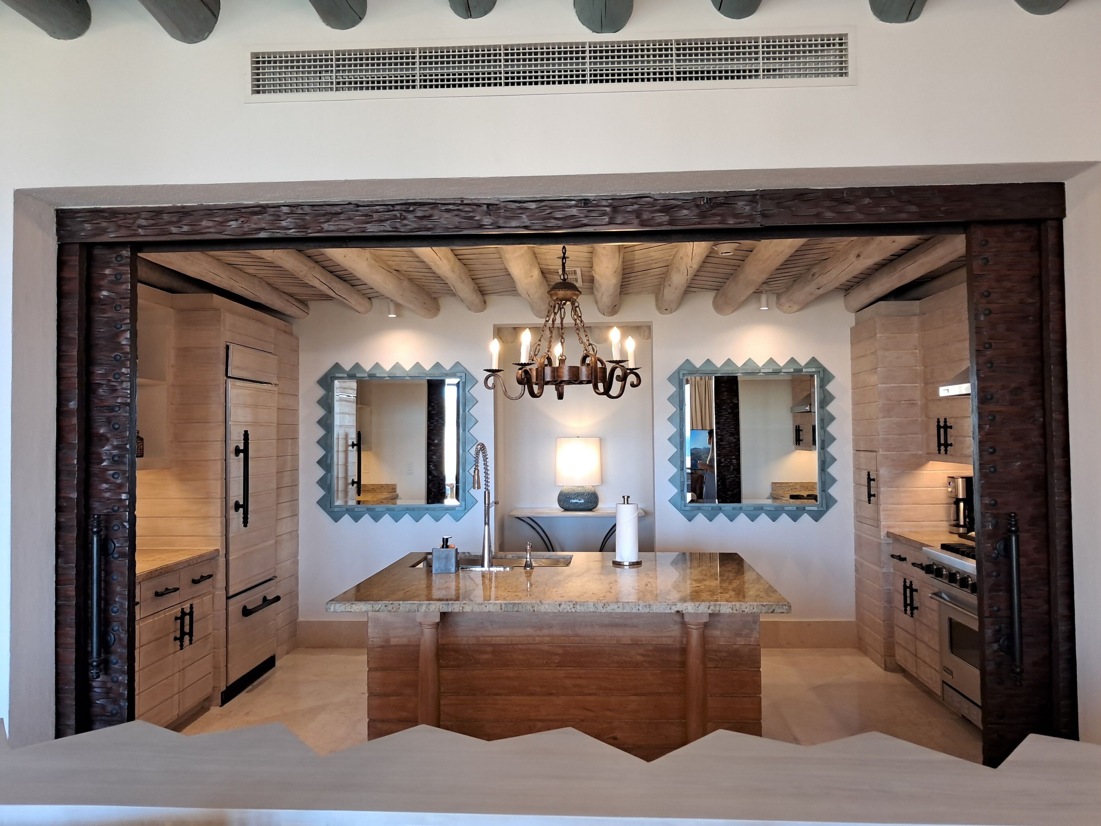 Villa de lujo, 2 habitaciones, patio, vista al océano | Cocina privada