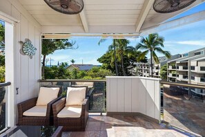 Condo, 2 Queen Beds (Kailua Bay Resort#4-306) | Terrace/patio - Kailua Bay Resort#4-306 (Kailua-Kona)