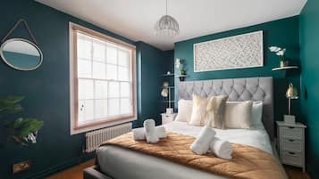 5 bedrooms, iron/ironing board, travel cot, free WiFi