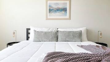 Desk, iron/ironing board, free WiFi, bed sheets