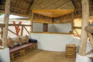 Overnattingsstedets uteområder