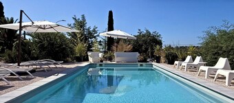 Le Mas du Soleil: Hébergement classé 4 étoiles, Les Issambres/Golf de St Tropez