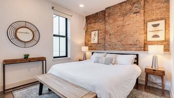 1 chambre, fer et planche à repasser, Wi-Fi gratuit, draps fournis